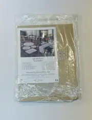 Vintage Quaker Lace White Oblong Doily 12” x 18” NOS