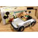 老日本 MICKEY MOUSE米老鼠 老玩具車 MADE IN JAPAN 1989年 迪士尼 卡通 米奇 懷舊 童玩