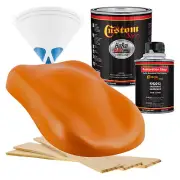 HOT ROD FLATZ Burnt Orange Quart Kit URETHANE Flat Auto Car Paint Kit