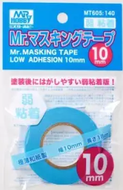 Mr.Hobby MT605 Mr.Masking Tape Low Adhesion 10mm Width (18m Long) Paint Tools
