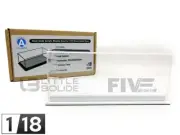 ATLANTIC CASE 1/18 - DISPLAY CASE SHOW-CASE 1/18 - MULHOUSE WHITE LEATHER 10112