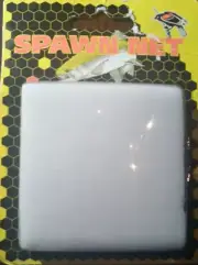 Spawn Net Fishing White 2.75" x 2.75"-Brand New-SHIPS N 24 HOURS