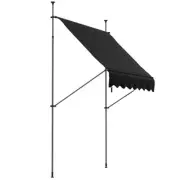 Retractable Patio Awning Waterproof UV Outdoor Shade Canopy 10x8ft