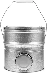 ETHZZLE Small Metal Coal Stove Portable Outdoor Burner Camping Cooking Heater Retro Style