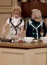 Lucille Ball, Dinah Shore 1960s TV Photo 1