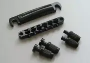 Black Electric Guitar Tune-o-matic Bridge and Tailpiece for LP Les Paul