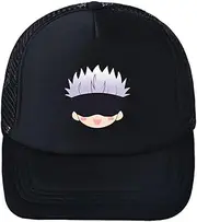 [MsLuLA] Anime Men Sports Baseball Cap Jujutsus Kaisens Hat Snapback Hat for Men Boys Girls Adjustble
