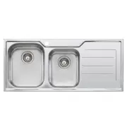 OLIVERI Flinders 1 & 3/4 Bowl Sink With Drainer FL111
