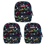 3PK MDI BooBoo Backpack Minis Dinosaur Fossil Mini Bag 11x15cm Kids/Children 3y+