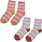 リマーク(Remark) Sweet Cupcake Socks 2 Colors (Purple/Pink)