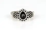 Paparazzi Pep Talk Black Ring - New