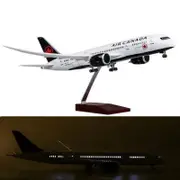 1:130 Air Canada Boeing 787 Plane Model / LED Light & Wheels Aircraft Model