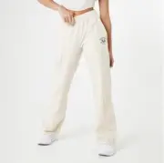 Slazenger London Wimbledon Ladies Cream Track Pants Uk Size 16 Oversize New