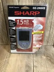 Sharp OZ-290HII 1.5MB USB Touch Screen Wizard Personal Organizer Pedometer BX6
