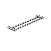 Nero 600mm Chrome Mecca Care 25mm Double Towel Grab Rail