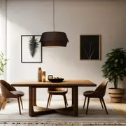 Everly Fabric Pendant Light - Black or White, PL0245