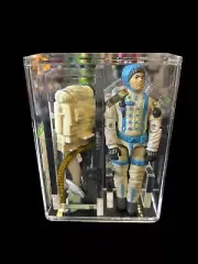 Sub-Zero 1990 GI Joe Cobra AFA Graded Loose AFAU85 w/uncut Cardback