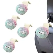 Car Seat Back Hook Cute | Briquettes Car Seat Hook - Purse Hanger Consoles Organizers for Bag Handbag Cloth Grocery