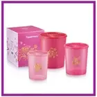 Tupperware Seashells Deco Canister Set [3pcs]