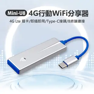 Mini-U8 4G行動WiFi分享器