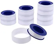 CIYODO 20Pcs Plumber Tape Thread Adhesive Tape for Sealing High Temperature Resistance for Plumbing and Pipe Connections