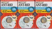 Combat ANT-RID Killing GEL BAITS 3 packs = 12 stations SAFE INDOOR OUTDOOR