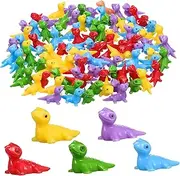 GARIOUANS 100 Pcs Mini Resin Lizards Tiny Lizard Figures for Garden Decor Vibrant Miniature Animal Ornaments Resin Craft for DIY Fairy Garden and Bonsai Decoration