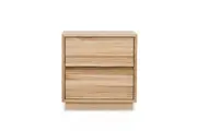Newton Bedside Table Nightstand Solid with Drawers