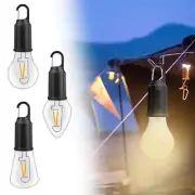 Outdoor Camping Hanging Type C Charging Retro Bulb Light New LED Frame Backpack