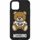 [二手] 【義大利直送】全新品 Moschino iPhone 保護套 iphone 11 Pro 女士 PVC 黑色