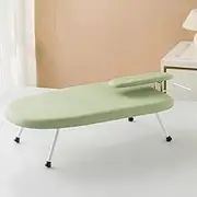 Small Ironing Table, Home Folding Ironing Board, Desktop Mini Ironing Rack, Ironing Board with Retractable Ironing Rack, Multifunctional Ironing Board,E