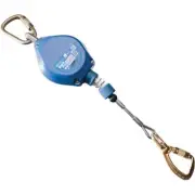 20 FT CABLE RETRACTABLE LANYYARD w/3600 Lb GATES TOP & BOTTOM