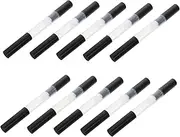 HEATSHAKING 10Pcs Transparent Empty Nail Oil Pens Multifunctional Brush Container for Cuticle Oil Essential Oils Lip Gloss and More for Manicure and Travel
