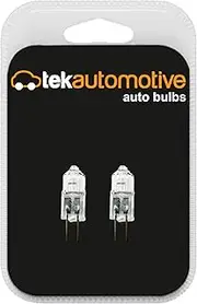 Tek Automotive 6V 10W G4 Miniature Halogen Light Bulb Capsule Pin Base - Twin Pack