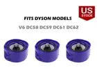 3 Pack HEPA Post Motor Filter for Dyson DC58 DC59 DC62 V6 Animal Absolute Vacuum