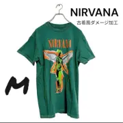 Overseas limited secondhand clothing style Nirvana Nirvana M band t-shirt #dde5f