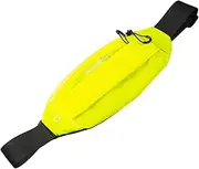 Waterproofs Running Waist Bag Outdoor Phone Holder Belt Bag Waist Pack Exercise Waist Bag Cycling Sports Accessories, Fluorescent Yellow