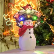 Yescom Snowman Christmas Tabletop Decoration with Led Light Home Party Wedding
