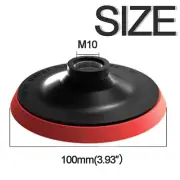 4'' Backer Pad Hook & Loop Backing Plate For Polishing buffing Pads Sanding Disc