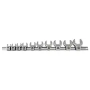 KC Tools 3/8" Drive 10 Piece AF Crowsfoot Wrench Set - 10188