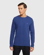 Albert Waffle Long Sleeve Tee