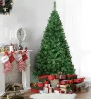 Best Choice Products 6ft Hinged Artificial Christmas Pine Tree