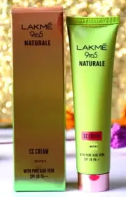 Lakme 9 To 5 CC NATURALE CC CREAM HONEY With Pure Aloevera SPF 30 PA++ | 30 Gram