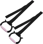 Kisangel Children's Pull up Rings Multifunctional Hanging Gymnastics Ring Set Fitness Training for Boys and Girls Safe Indoor Exercise Equipment