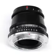 TTArtisan 35mm F1.4 APS-C Manual Focus Camera Lens for Canon EF-M Mount Camera