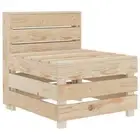 Garden Patio Sofa Seat Pallet Design Outdoor Bench Chair Pinewood Furniture