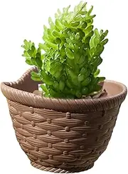 jamgeery Deck Outdoor Railing, Over The Railing, Wall Mounted Flower Pot, Railing Fence Garden Balcony Planter Pots for Indoor Outdoor Decor