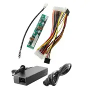 80W DC-DC Powerboard and 60W 12V Efficiency Level VI AC-DC Adapter w/ Power Cord