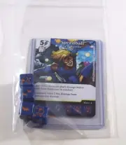 Marvel Dice Masters Civil War * SPEEDBALL * RARE Uncommon Set CUR + 4 dice
