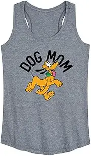 [Disney] Mickey & Friends - Dog Mom Pluto - Women's Racerback Tank Top